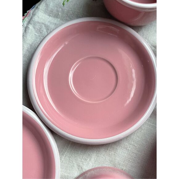 Studio Nova Pink Sherbet 4 cups and 2 saucers - Picture 6 of 7